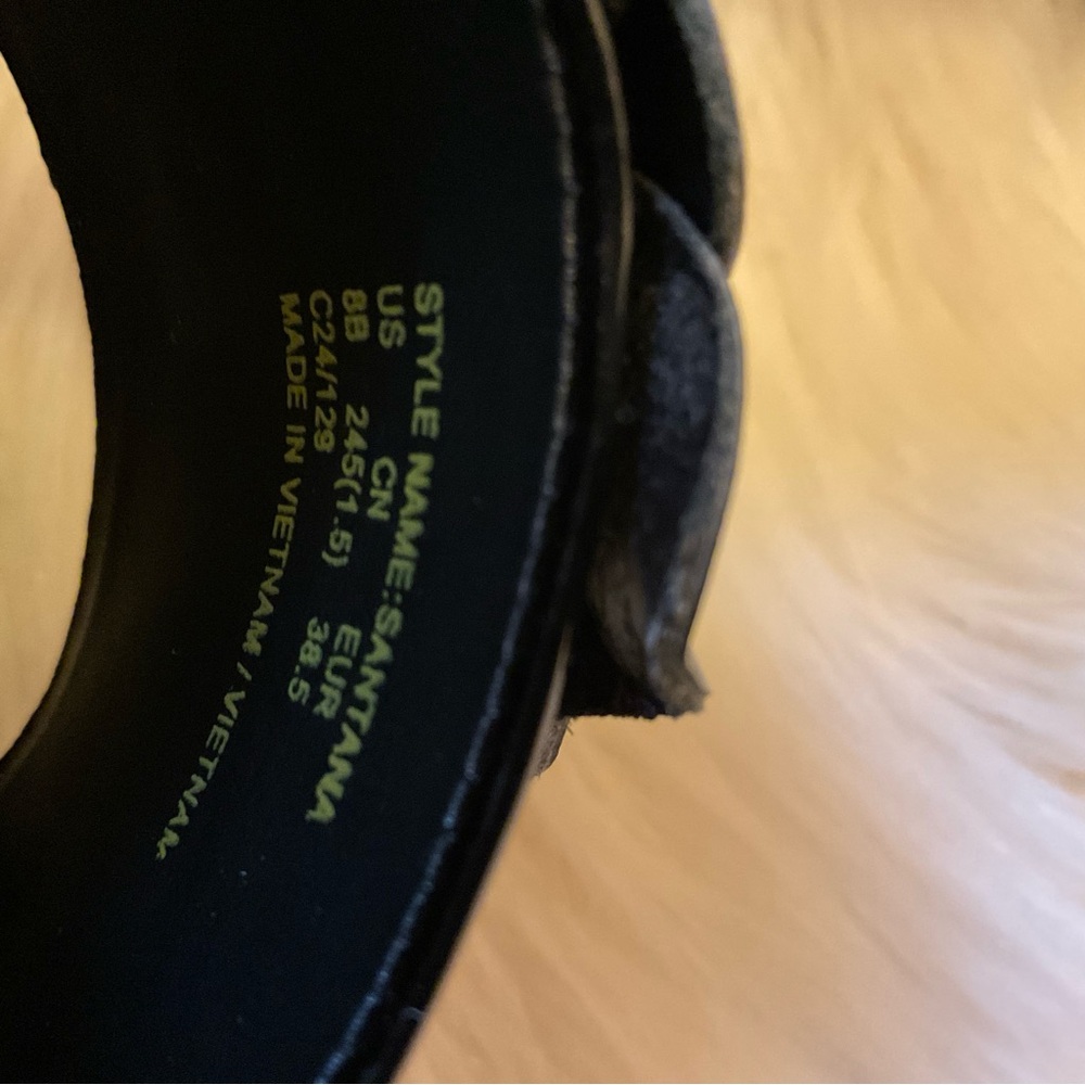 Kate Spade Santana Slides Sandals - New in Box - Size 8 - Black - Picture 7 of 10